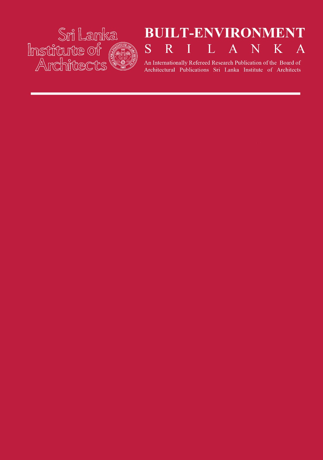 Built Environment Design