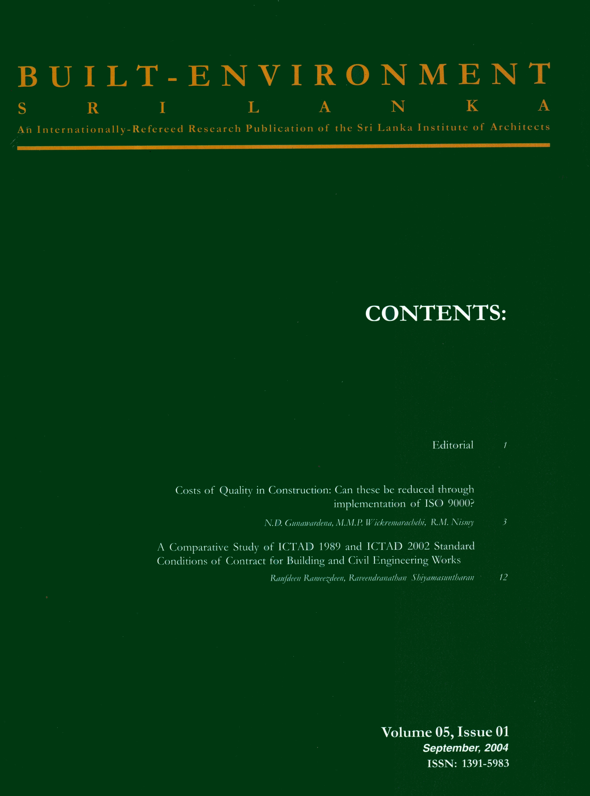 Built Environment Design