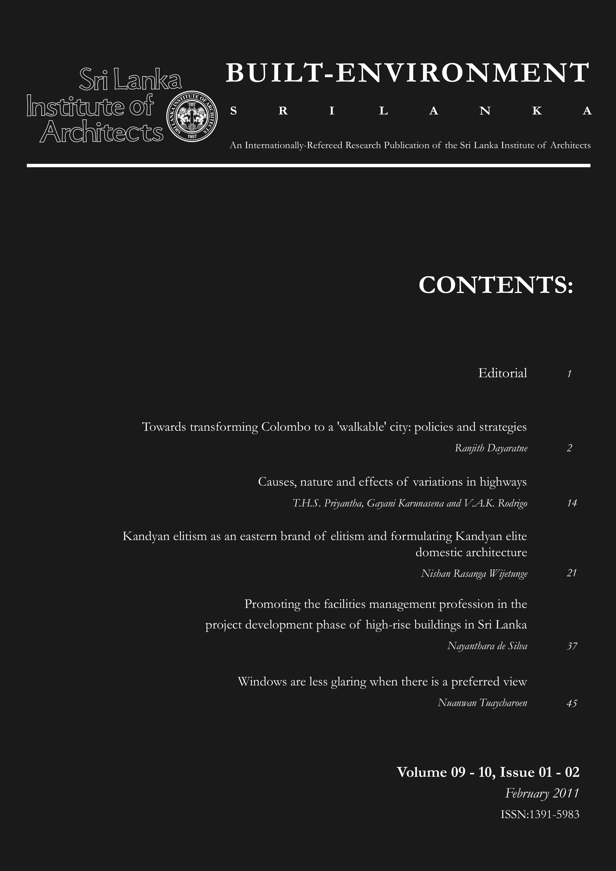 Built Environment Design