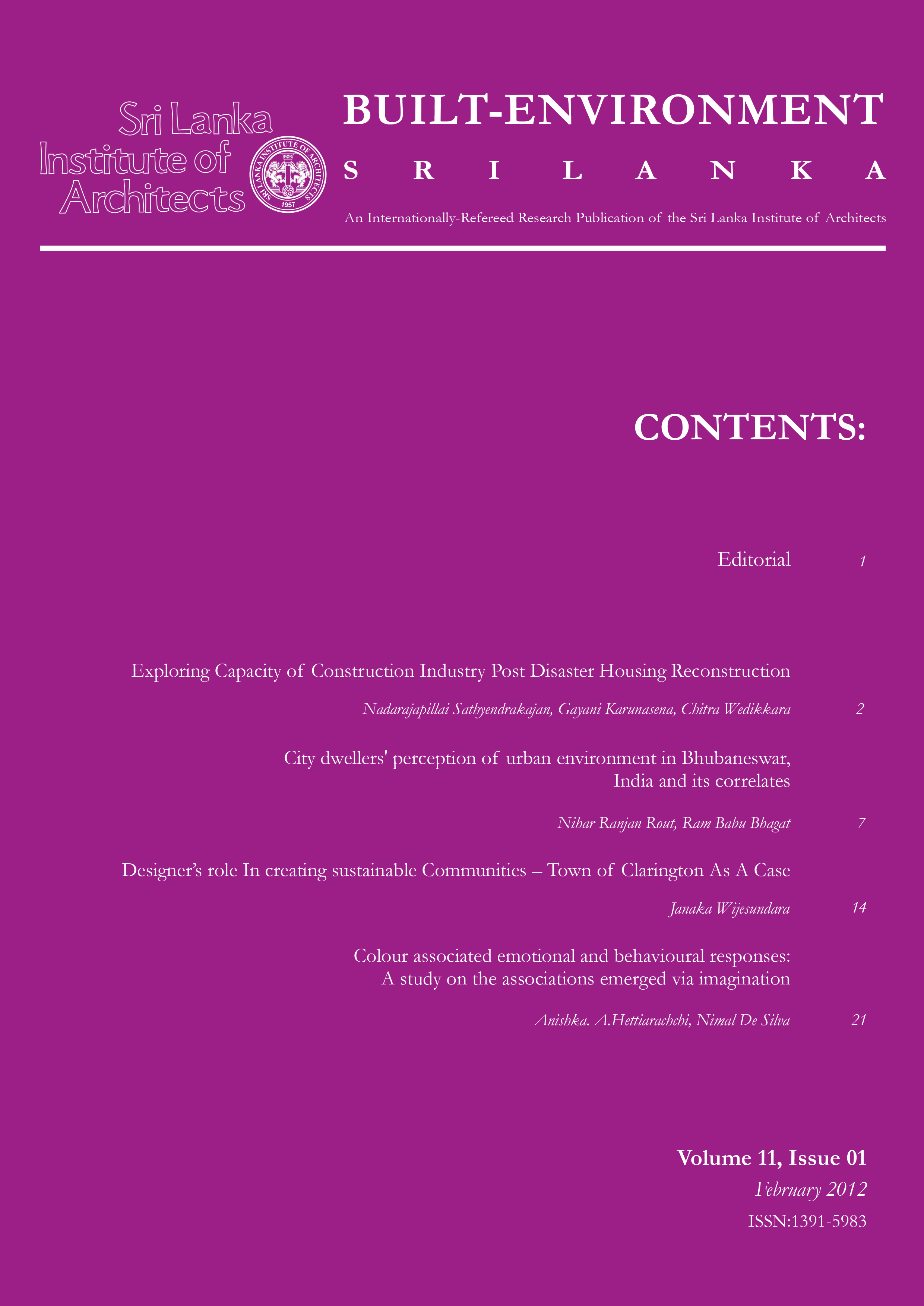 Built Environment Design