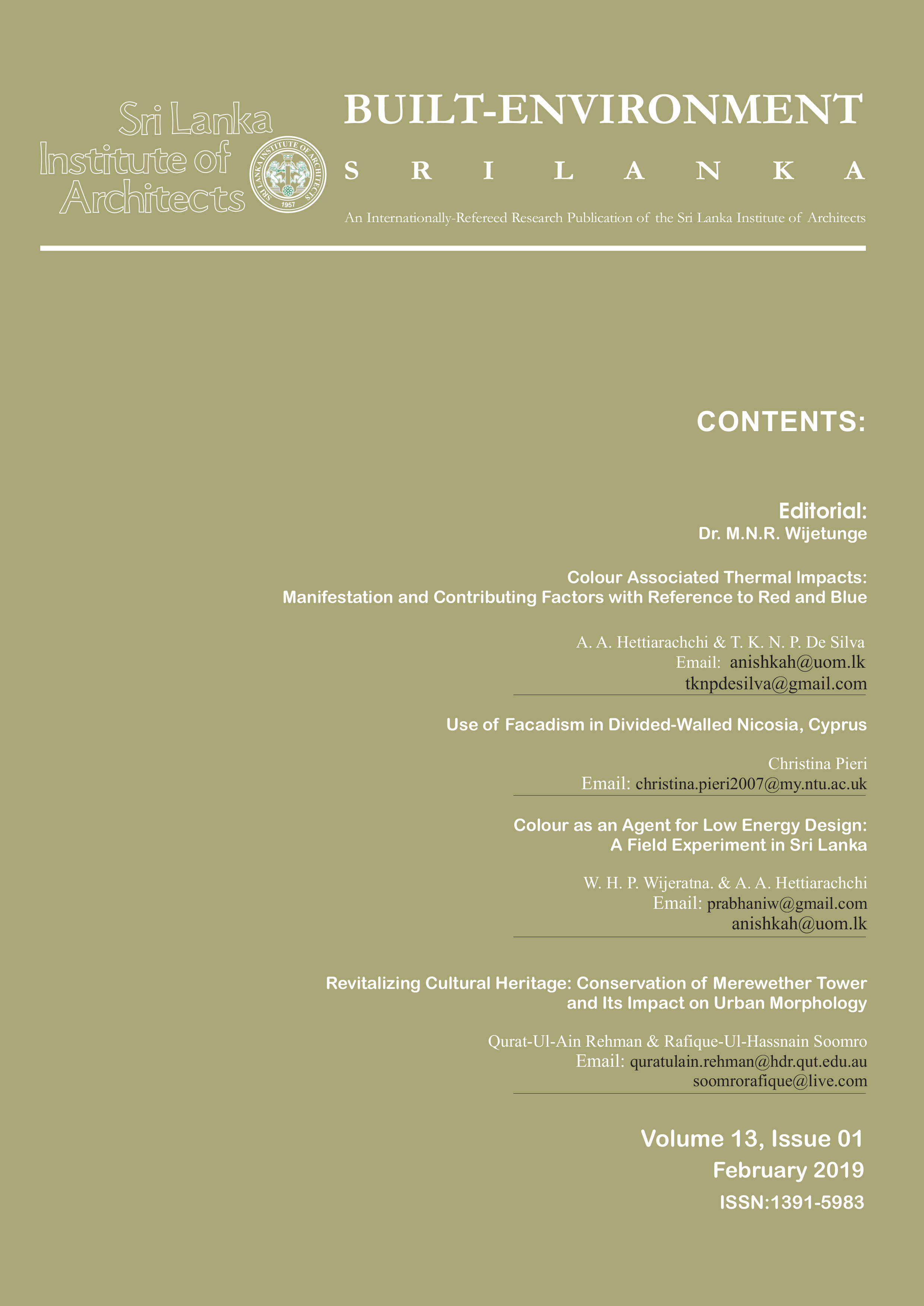 Built Environment Design