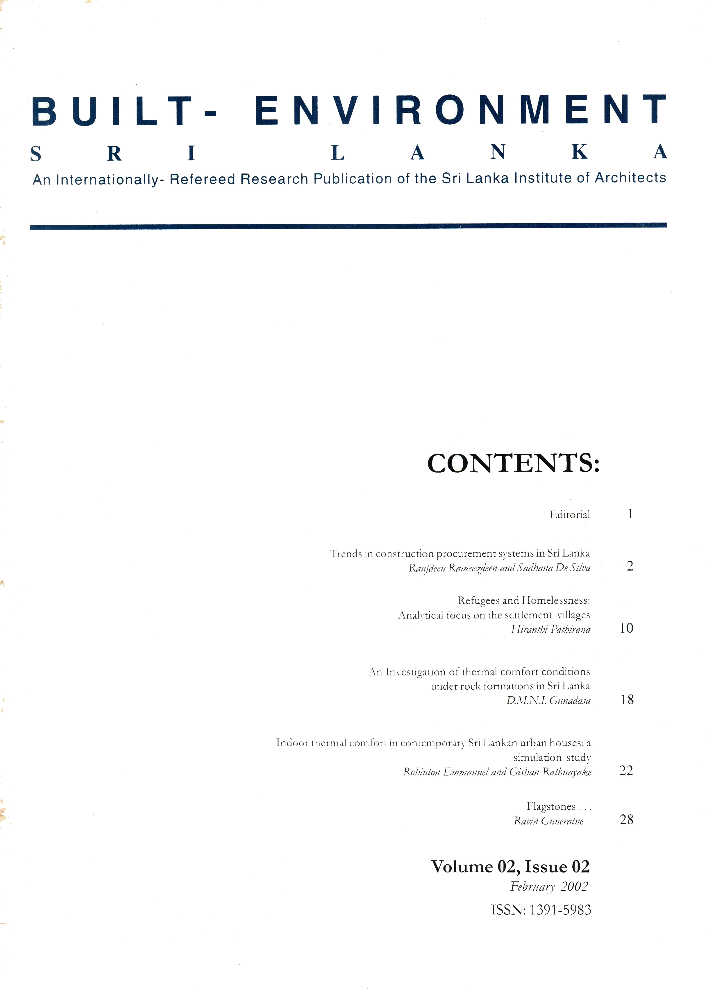 Built Environment Design