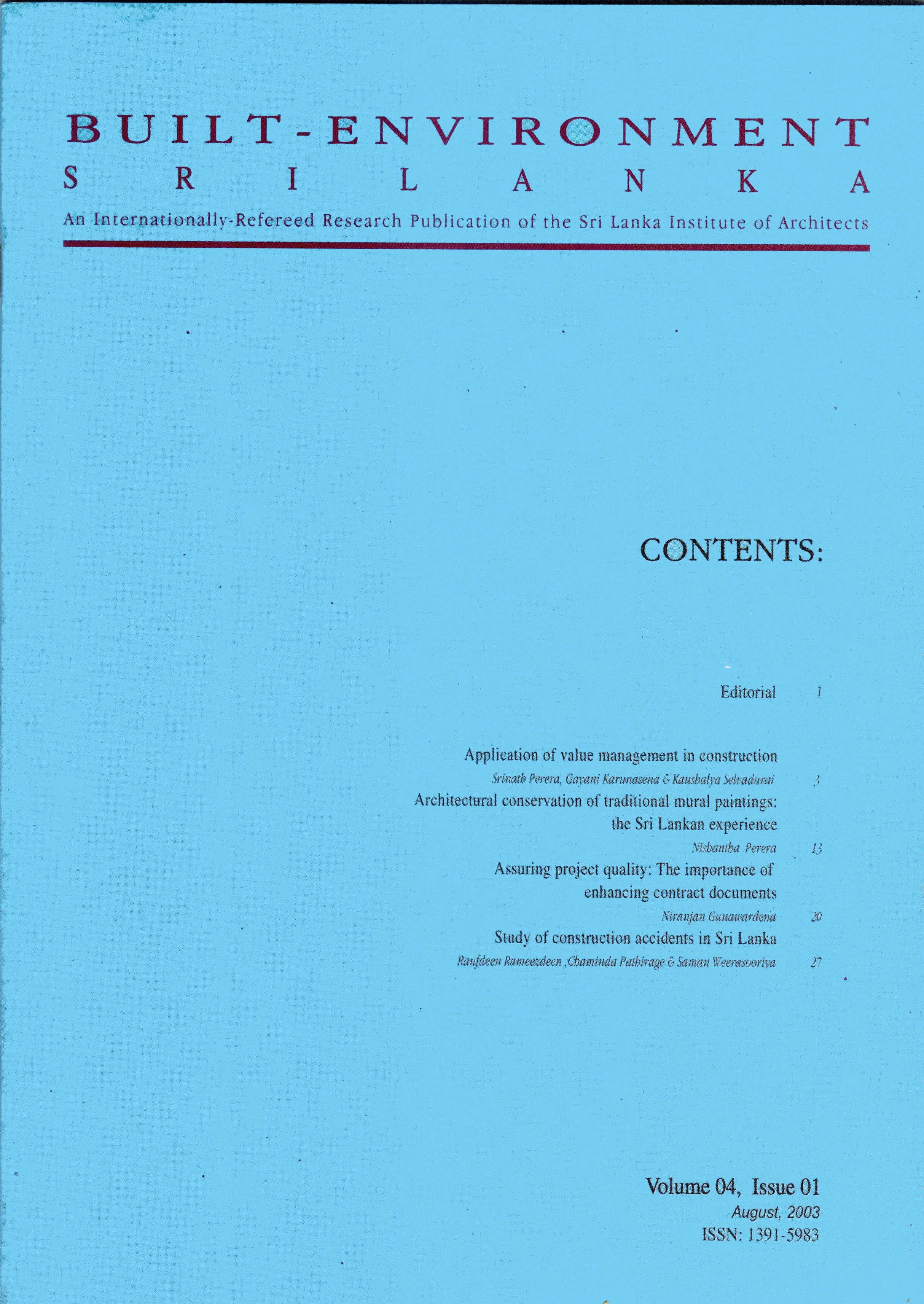 Built Environment Design