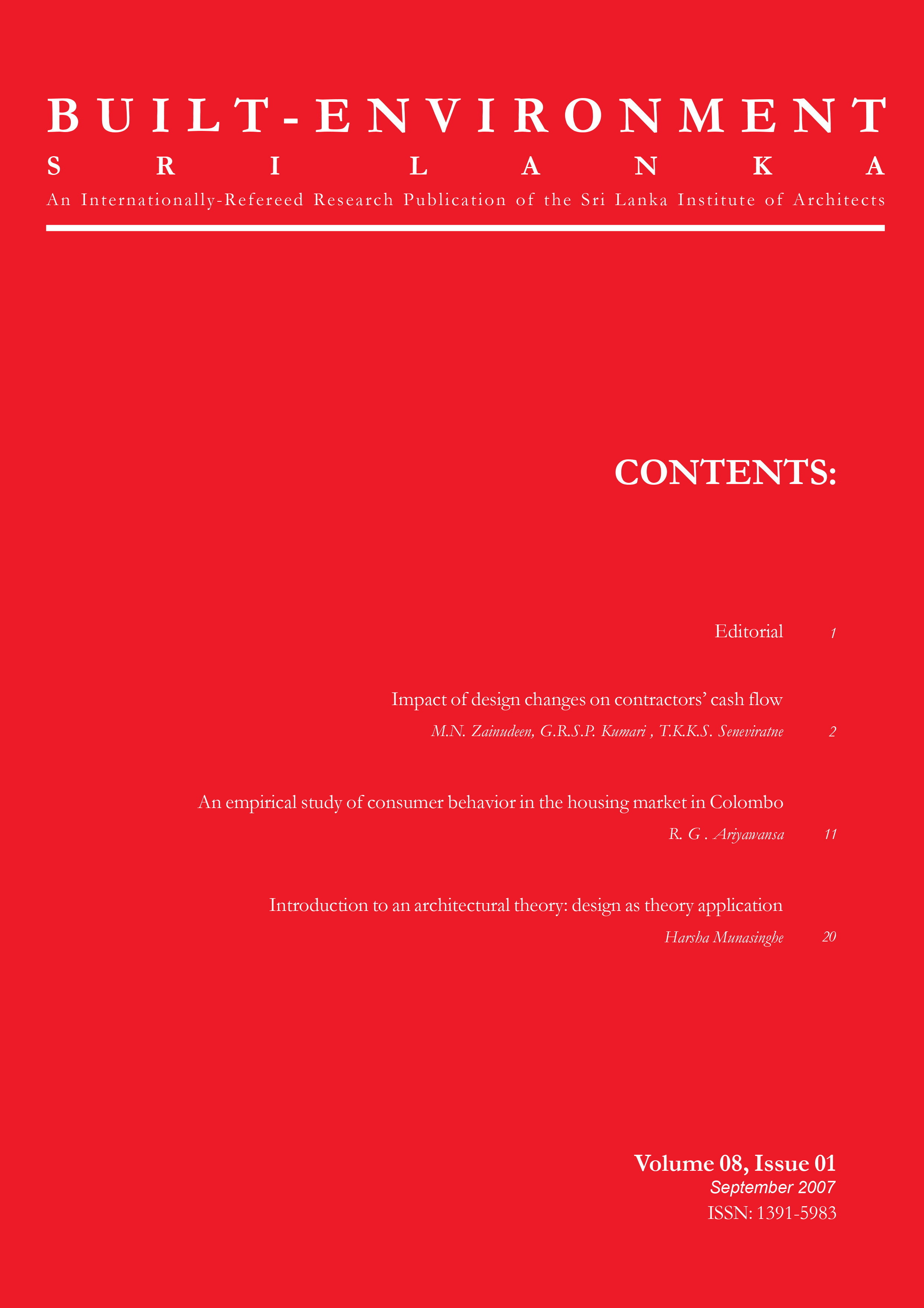 Built Environment Design