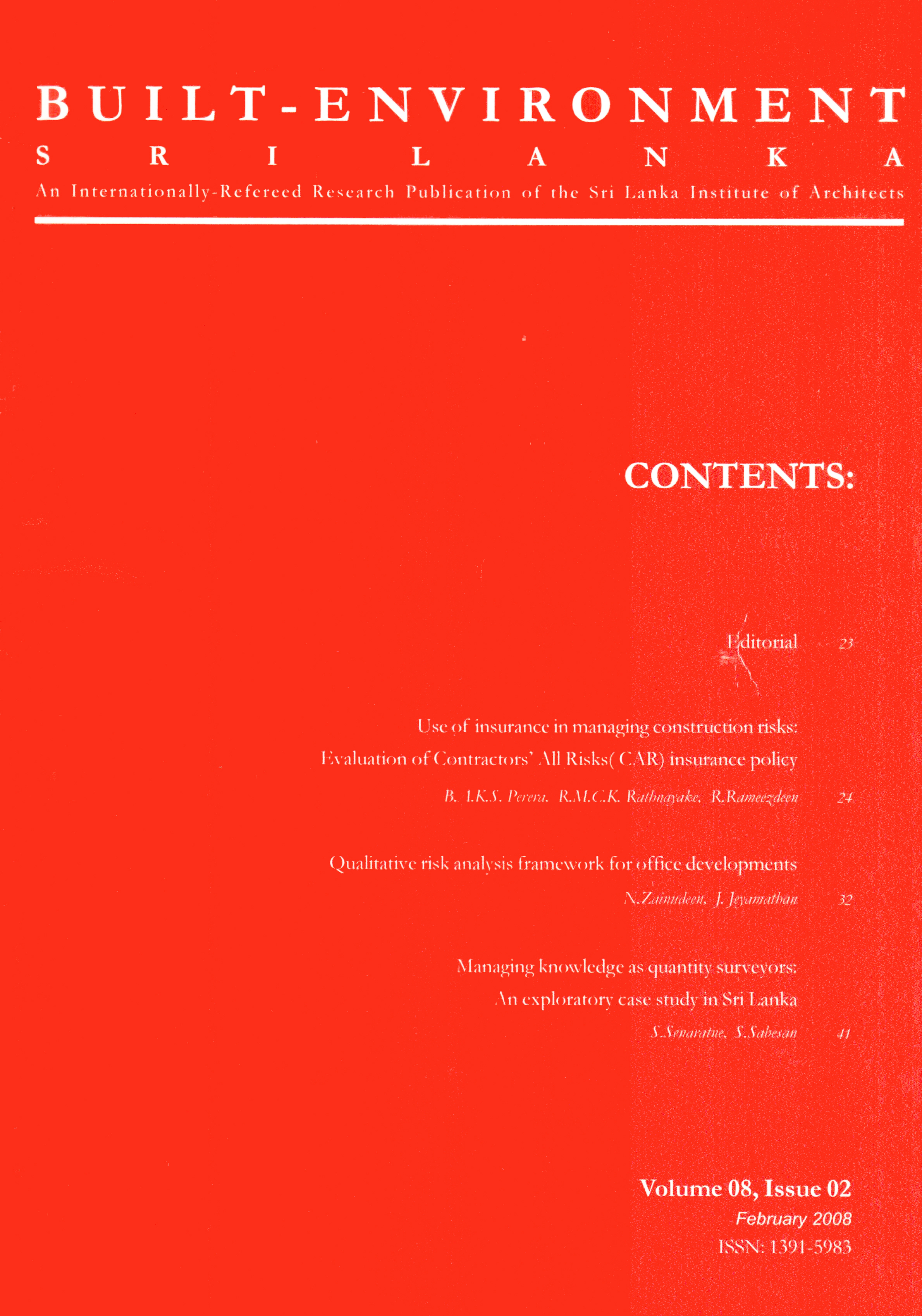 Built Environment Design